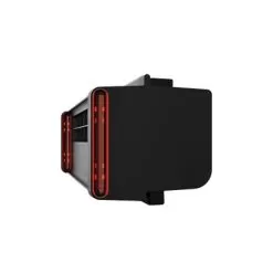 Sharper Image - PORTAL Window Fan With Reversible Exhaust - Black -Appliance Shop c3e7d7de c558 5d16 b557 7e0ee16626a5