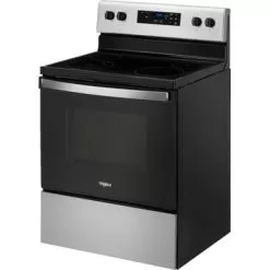 Whirlpool - 5.3 Cu. Ft. Freestanding Electric Range With Keep Warm Setting - Stainless Steel -Appliance Shop c41b06fe f3bc 57f5 8ac1 be2e1ccb165d