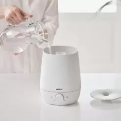 WINIX - L60 Ultrasonic Cool Mist Humidifier Premium Humidifying Unit With Whisper Quiet Operation Lasts Up To 30 Hours - White -Appliance Shop c480cf16 8e37 5a1c 8e1e f680968d4962