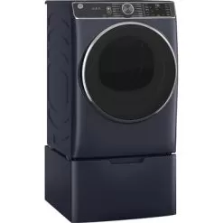 GE - 7.8 Cu. Ft. 12-Cycle Electric Dryer With Steam - Sapphire Blue 26 GE - 7.8 Cu. Ft. 12-Cycle Electric Dryer With Steam - Sapphire Blue -Appliance Shop c4a06252 96e0 507a aadd f11f1c2490b7