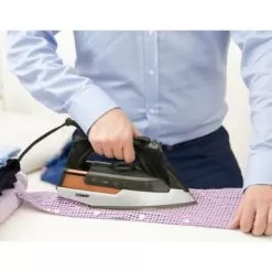 Conair - ExtremeSteam Steam Iron - White/Silver/Black -Appliance Shop c4d8113d 2bb2 5f8a a6cc 74538329c844