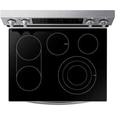 Samsung - 6.3 Cu. Ft. Freestanding Electric Convection+ Range With WiFi, No-Preheat Air Fry And Griddle - Stainless Steel 16 Samsung - 6.3 Cu. Ft. Freestanding Electric Convection+ Range With WiFi, No-Preheat Air Fry And Griddle - Stainless Steel - Image 14