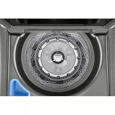 LG - 5.3 Cu. Ft. High-Efficiency Smart Top Load Washer With 4-Way Agitator And TurboWash3D - Graphite Steel 10 LG - 5.3 Cu. Ft. High-Efficiency Smart Top Load Washer With 4-Way Agitator And TurboWash3D - Graphite Steel - Image 8