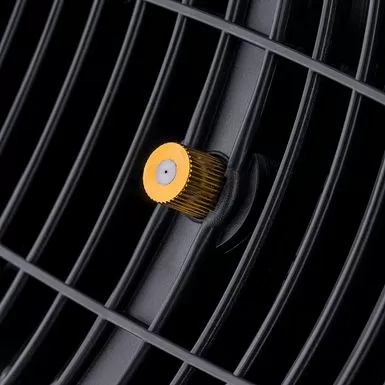 NewAir - Outdoor Misting Fan And Pedestal Fan, Cools 500 Sq. Ft. With 3 Fan Speeds And Wide-Angle Oscillation - Black 11 NewAir - Outdoor Misting Fan And Pedestal Fan, Cools 500 Sq. Ft. With 3 Fan Speeds And Wide-Angle Oscillation - Black - Image 9