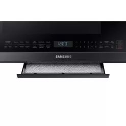 Samsung - 2.1 Cu. Ft. Over-the-Range Microwave With Sensor Cook - Black Stainless Steel -Appliance Shop c55ba791 88fa 4294 a0f4 bedd4a90c055