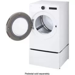 LG - 7.4 Cu. Ft. Smart Electric Dryer With Steam And Sensor Dry - White 29 LG - 7.4 Cu. Ft. Smart Electric Dryer With Steam And Sensor Dry - White -Appliance Shop c5c3c6a5 d813 514e b356 7d2a14bd2e72