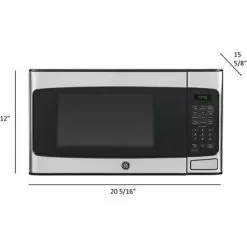 GE - 1.1 Cu. Ft. Mid-Size Microwave - Stainless Steel -Appliance Shop c5f719a1 d9b4 5ec9 a6c7 3e5e83306c08