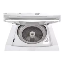 Ge Unitized Spacemaker 24" White Stack Washer With Electric Dryer -Appliance Shop c6245722 fcd6 4f32 9741 13c917a79a7b