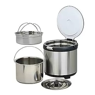 Tayama Stainless Steel Thermal Cooker,Black,7 Qt.,TXM-70CFZR 11 Tayama Stainless Steel Thermal Cooker,Black,7 Qt.,TXM-70CFZR - Image 9