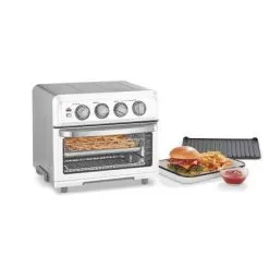 Cuisinart - AirFryer 0.6 Cu. Ft. Toaster Oven With Grill - White -Appliance Shop c6a928ac a8ee 55b1 aab8 7241c7dcbfe9