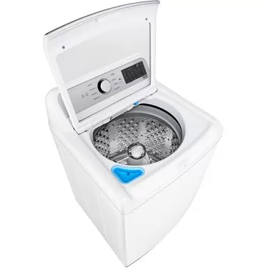 LG - 5.3 Cu. Ft. High-Efficiency Smart Top Load Washer With 4-Way Agitator And TurboWash3D - White 5 LG - 5.3 Cu. Ft. High-Efficiency Smart Top Load Washer With 4-Way Agitator And TurboWash3D - White - Image 3