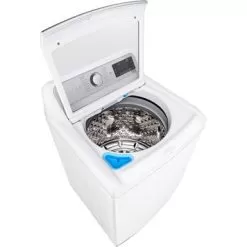 LG - 5.5 Cu. Ft. High-Efficiency Smart Top Load Washer With Steam And TurboWash3D Technology - White -Appliance Shop c6ba0fd8 e86f 5d15 b5bf b681a6600e93