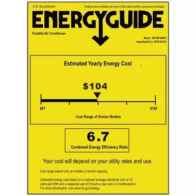 10000 BTU Portable Air Conditioner 8 10000 BTU Portable Air Conditioner - Image 6