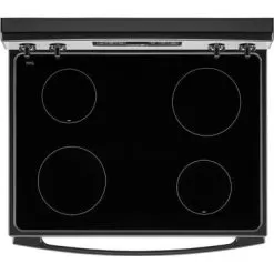 Amana - 4.8 Cu. Ft. Freestanding Electric Range - Stainless Steel -Appliance Shop c7b8e43b 9645 557b a286 eafb79b4ed53