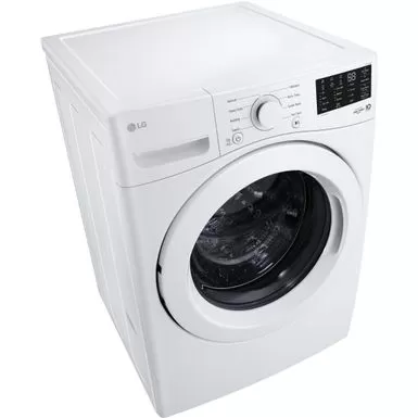LG - 5.0 Cu. Ft. High-Efficiency Front Load Washer With 6Motion Technology - White 11 LG - 5.0 Cu. Ft. High-Efficiency Front Load Washer With 6Motion Technology - White - Image 9