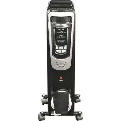 NewAir - Electric Oil Radiator Heater - Black 3 NewAir - Electric Oil Radiator Heater - Black