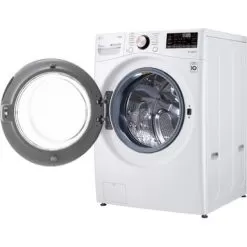LG - 4.5 Cu. Ft. High-Efficiency Stackable Smart Front Load Washer With Steam And Built-In Intelligence - White -Appliance Shop caabbccd f67a 5137 a977 63e461ae4744