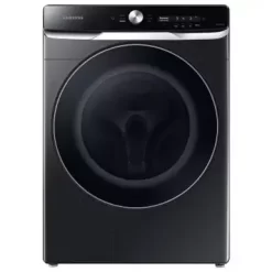 Samsung Ada 5 Cu. Ft. Brushed Black Extra-large Capacity Smart Dial Front Load Washer With Optiwash