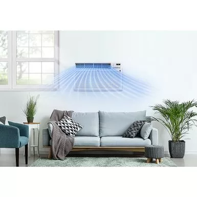 LG - 330 Sq. Ft. 8000 BTU Through-the-Wall Air Conditioner - White 6 LG - 330 Sq. Ft. 8000 BTU Through-the-Wall Air Conditioner - White - Image 4