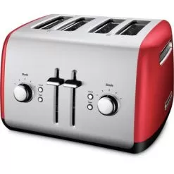 KitchenAid 4-Slice Toaster With Illuminated Buttons In Empire Red