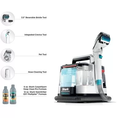 Shark - StainStriker Portable Carpet & Upholstery Cleaner - Spot, Stain, & Odor Eliminator - White 7 Shark - StainStriker Portable Carpet & Upholstery Cleaner - Spot, Stain, & Odor Eliminator - White - Image 5