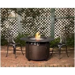 Fire Sense - Weyland Round Aluminum LPG Fire Pit - Antique Bronze 19 Fire Sense - Weyland Round Aluminum LPG Fire Pit - Antique Bronze -Appliance Shop cc9c4f9b 32a6 5112 8150 3dc557f7e35e