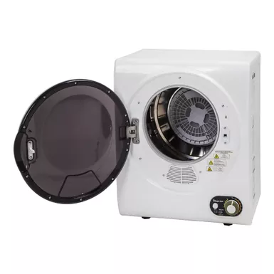 Magic Chef 1.5 Cu.ft. White Compact Electric Dryer 5 Magic Chef 1.5 Cu.ft. White Compact Electric Dryer - Image 3