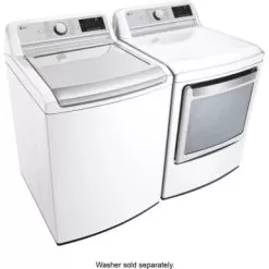 LG - 7.3 Cu. Ft. Smart Gas Dryer With Steam And Sensor Dry - White -Appliance Shop cd065321 8ded 5aa5 8479 fff5dcd28e1f