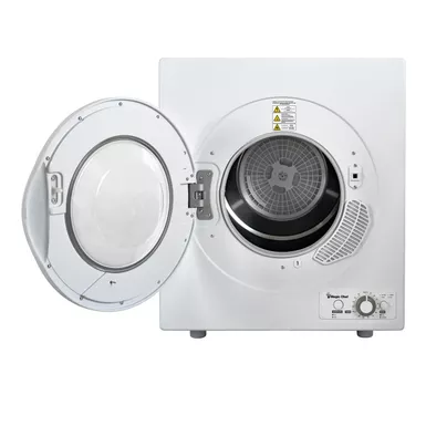 Magic Chef 2.6 Cu.ft. White Compact Electric Dryer 4 Magic Chef 2.6 Cu.ft. White Compact Electric Dryer - Image 2