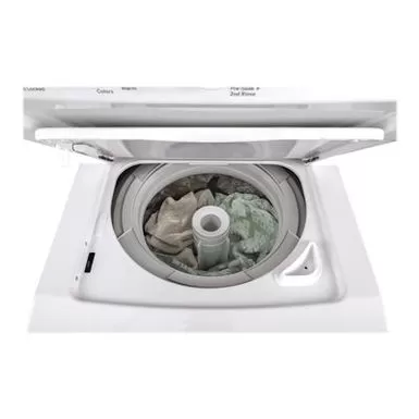 Ge Unitized Spacemaker 24" White Stack Washer With Gas Dryer 14 Ge Unitized Spacemaker 24" White Stack Washer With Gas Dryer - Image 12