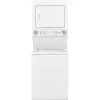 Frigidaire 27" White Stacked Washer And Gas Dryer Laundry Center