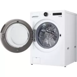LG - 5.0 Cu. Ft. High-Efficiency Smart Front Load Washer With Steam And TurboWash 360 - White -Appliance Shop ce68f04d 974f 574a 8f4b cfc8a8ce60ef