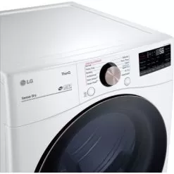 LG - 7.4 Cu. Ft. Stackable Smart Gas Dryer With Steam And Built-In Intelligence - White -Appliance Shop cf0dedf4 d8a4 5402 a3d2 26403394d9f5