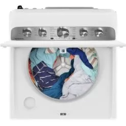 Maytag - 4.8 Cu. Ft. High Efficiency Top Load Washer With Extra Power Button - White -Appliance Shop d033c4a9 e98d 5b0b a86e 5a241c947727