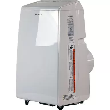Amana - 300 Sq. Ft. Portable Air Conditioner - White 5 Amana - 300 Sq. Ft. Portable Air Conditioner - White - Image 3