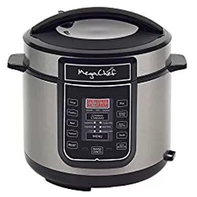 Megachef Digital Pressure Cooker, Silver, 6 Quart 3 Megachef Digital Pressure Cooker, Silver, 6 Quart