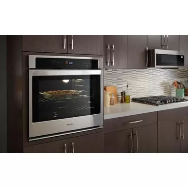 Whirlpool - 1.1 Cu. Ft. Low Profile Over-the-Range Microwave Hood Combination - Stainless Steel 6 Whirlpool - 1.1 Cu. Ft. Low Profile Over-the-Range Microwave Hood Combination - Stainless Steel - Image 4