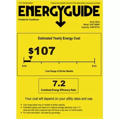 13000 BTU Portable A/C 6 13000 BTU Portable A/C - Image 4