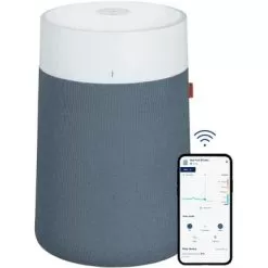 Blueair - Blue Pure 311i Max 387 Sq. Ft Smart HEPASilent Medium Room Bedroom Air Purifier - White/Seabed