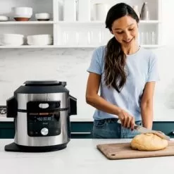 Ninja - Foodi 14-in-1 8qt. XL Pressure Cooker & Steam Fryer With SmartLid - Stainless/Black 28 Ninja - Foodi 14-in-1 8qt. XL Pressure Cooker & Steam Fryer With SmartLid - Stainless/Black -Appliance Shop d19197b4 5f11 5fa9 84be bbf75a1115b0