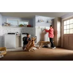 GE - 4.5 Cu Ft Top Load Washer With Water Level Control, Deep Fill, Quick Wash, And Glass Lid - White On White 30 GE - 4.5 Cu Ft Top Load Washer With Water Level Control, Deep Fill, Quick Wash, And Glass Lid - White On White -Appliance Shop d2082ba1 c443 505a b295 8d4ca3b944b3