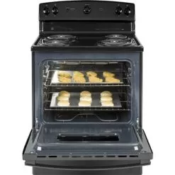 GE - 5.0 Cu. Ft. Freestanding Electric Range - Black 12 GE - 5.0 Cu. Ft. Freestanding Electric Range - Black -Appliance Shop d22dff92 89ef 422e b6e2 298ba16cf4c0