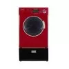 Equator Compact 13 Lbs Combination Washer Dryer Vented/Ventless Dry + Laundry Pedestal With Drawer - Red