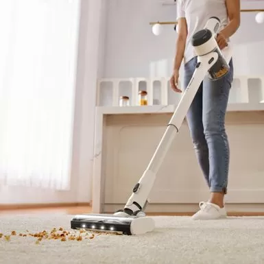Tineco - Pure One X Dual Smart Cordless Stick Vacuum - White 7 Tineco - Pure One X Dual Smart Cordless Stick Vacuum - White - Image 5