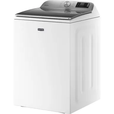 Maytag - 5.3 Cu. Ft. High Efficiency Smart Top Load Washer With Extra Power Button - White 5 Maytag - 5.3 Cu. Ft. High Efficiency Smart Top Load Washer With Extra Power Button - White - Image 3