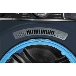 GE - 5.0 Cu Ft High-Efficiency Stackable Smart Front Load Washer W/UltraFresh Vent, Microban Antimicrobial & 1-Step Wash+Dry - Sapphire Blue -Appliance Shop d5cae295 26a6 568e 9980 b26a13076663