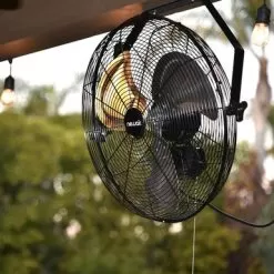 NewAir - 4000 CFM 18" Outdoor High Velocity Wall Mounted Fan With 3 Fan Speeds And Adjustable Tilt Head - Black 15 NewAir - 4000 CFM 18" Outdoor High Velocity Wall Mounted Fan With 3 Fan Speeds And Adjustable Tilt Head - Black -Appliance Shop d67250ca c2b7 552b 8689 a221129a6d39