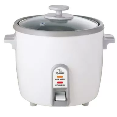Zojirushi White Rice Cooker/ Steamer (3, 6, And 10 Cups) - 10 Cup - White 6 Zojirushi White Rice Cooker/ Steamer (3, 6, And 10 Cups) - 10 Cup - White - Image 4