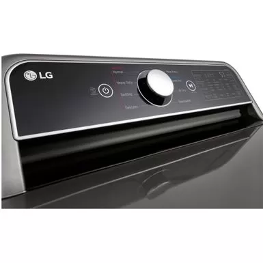 LG - 7.3 Cu. Ft. Smart Electric Dryer With EasyLoad Door - Graphite Steel 14 LG - 7.3 Cu. Ft. Smart Electric Dryer With EasyLoad Door - Graphite Steel - Image 12