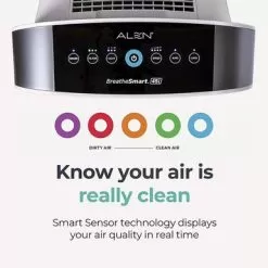 Alen - BreatheSmart 45i Air Purifier With Pure, True HEPA Filter For Allergens, Dust, Mold And Germs - 800 SqFt - White -Appliance Shop d6d1517c 3007 51f6 b2d4 91bf3a36e64d
